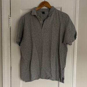 GAP Men's Charcoal Polo Shirt